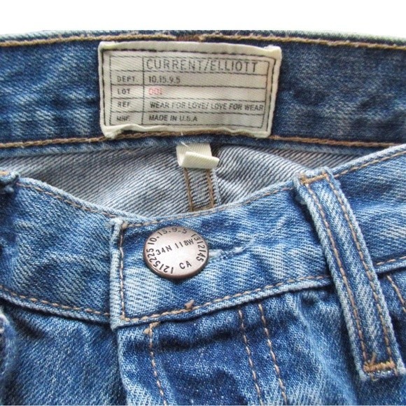 Current Elliott  Denim Jeans The Selvedge Prospect - Picture 6 of 8